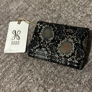 HOBO Jill Mini Wallet in Halo Shimmer